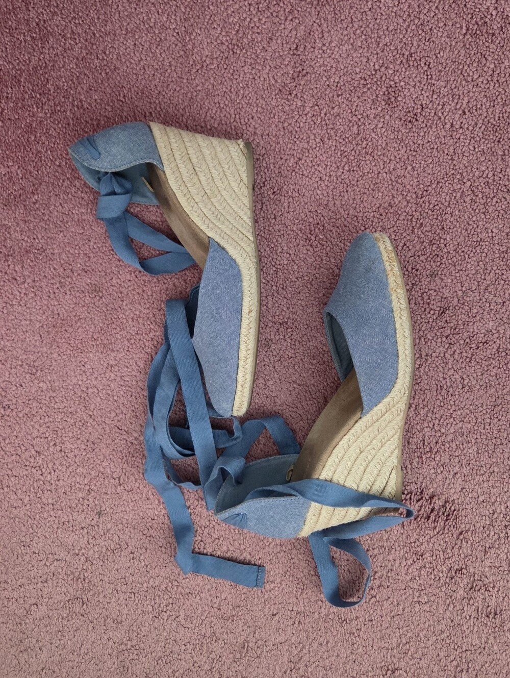 Old Navy Blue Tie Espadrilles - Picture 5 of 7